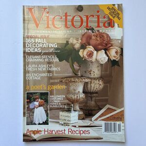 Vintage Victoria Magazine October 2002 Volume 16 No 10 Special Decorating Issue
